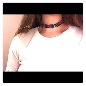 Floral Chocker